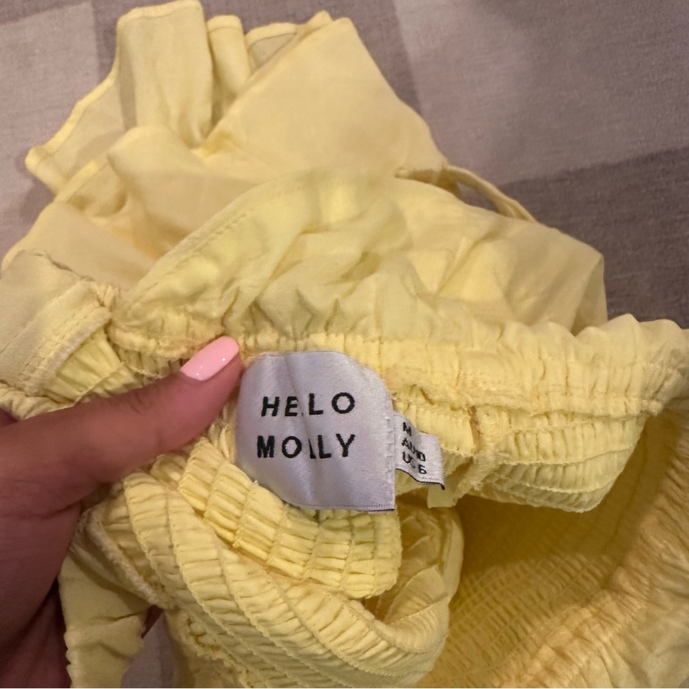 Hello Molly Yellow Mini Dreas - Picture 3 of 4